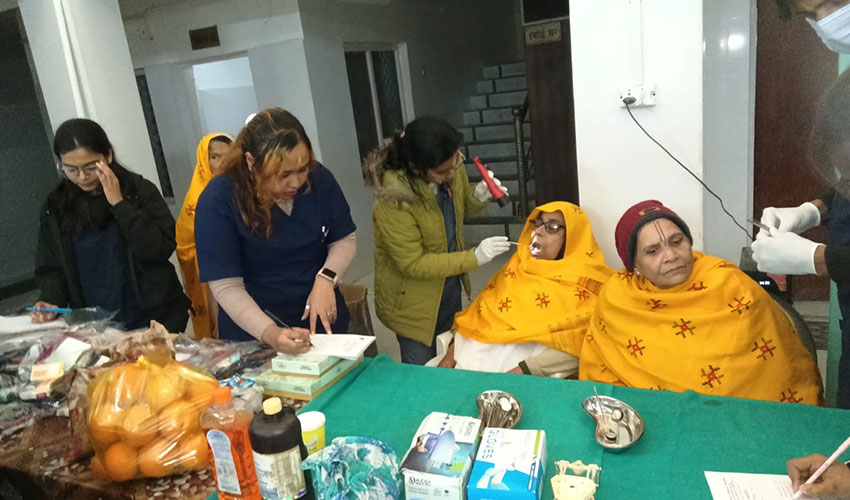 Health Care for Abandoned 100 Widow Mothers - (General Health Camp)