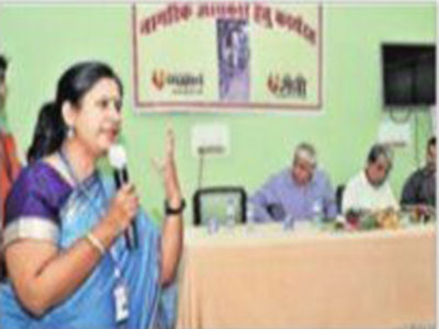 Project Adhikar programme on 14th June 2015 Prabhat Khabar, Ranchi