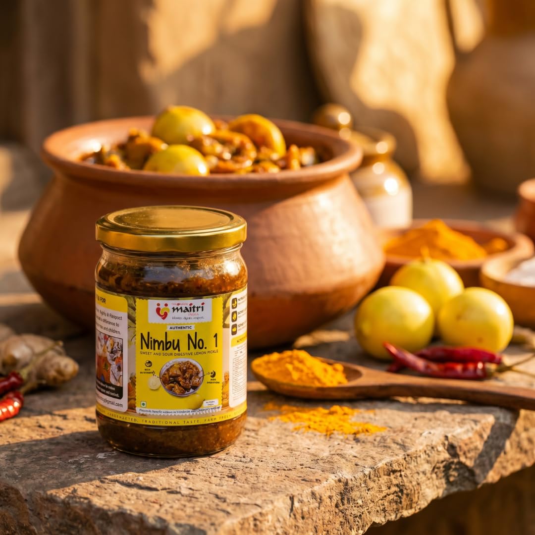 Sweet and Sour Lemon Pickle (Nimbu Ka Achar), Digestive Lemon Pickle