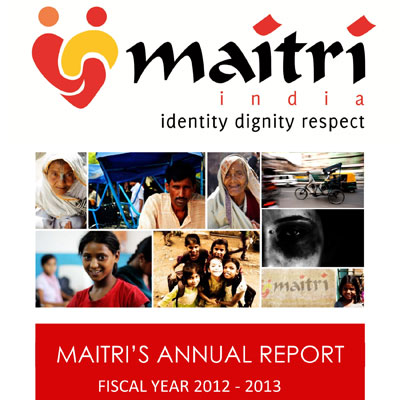 Maitri Annual Report 2012-2013